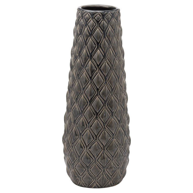 Pulbrough Handmade Ceramic / Porcelain Decorative Urns & Jars, 43cm H x 16cm W x 16cm D