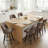 26.4" Swivel Bar Stools Set of 6, Black Solid Wood Legs & Metal Ring Footrest-780815919-780815917