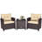 Chunn 2 - Person Patio Conversation Sets with Cushions-268894460-329014502