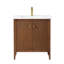 Meuble-lavabo sur pied à simple cuve 30 po avec plateau en céramique blanche-105208965-105208973-119711647