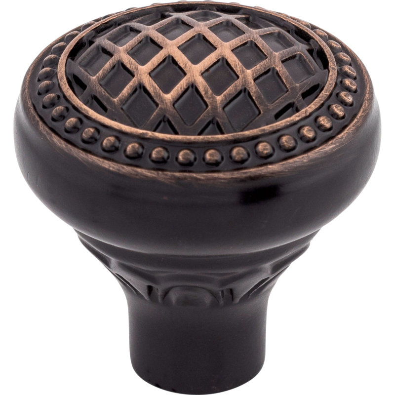 Trevi 1 5/16" Diameter Round Knob, Tuscan Bronze