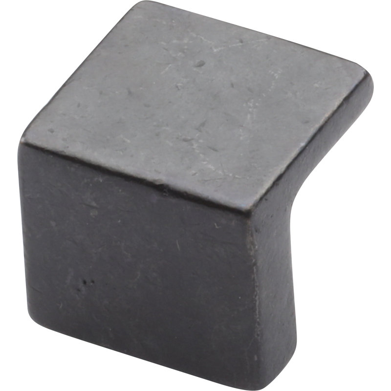 L Drop Cabinet Knob, Dark Bronze