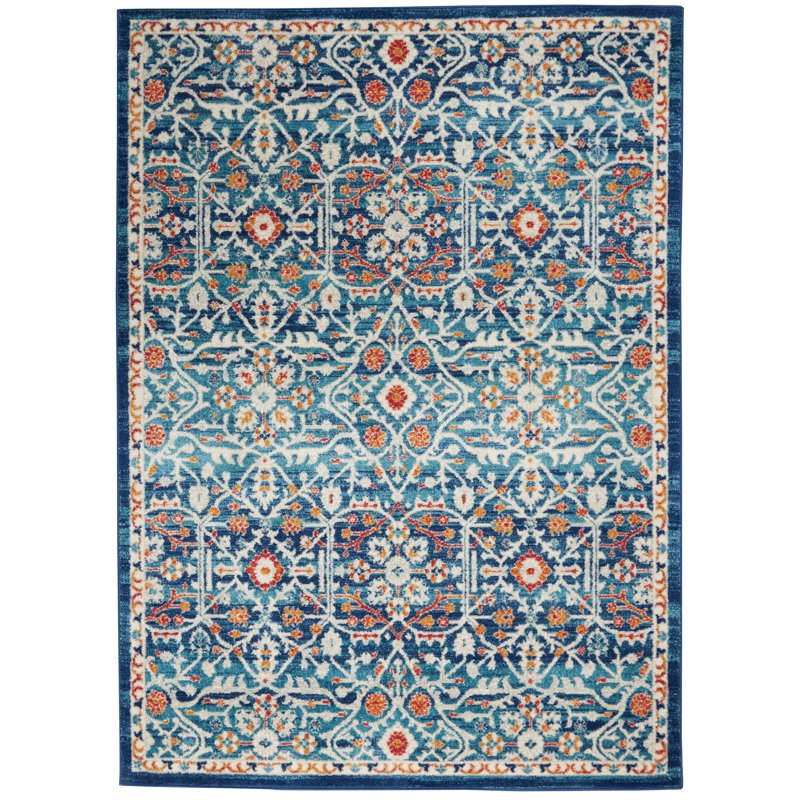 Oriental Area Rug, Rectangle 160 x 221cm