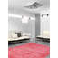 Tapis rouge foncé à transition de couleur 5 pi 4 po x 6 pi 0 po