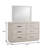 61.6" W Transitional Dresser, Light Gray