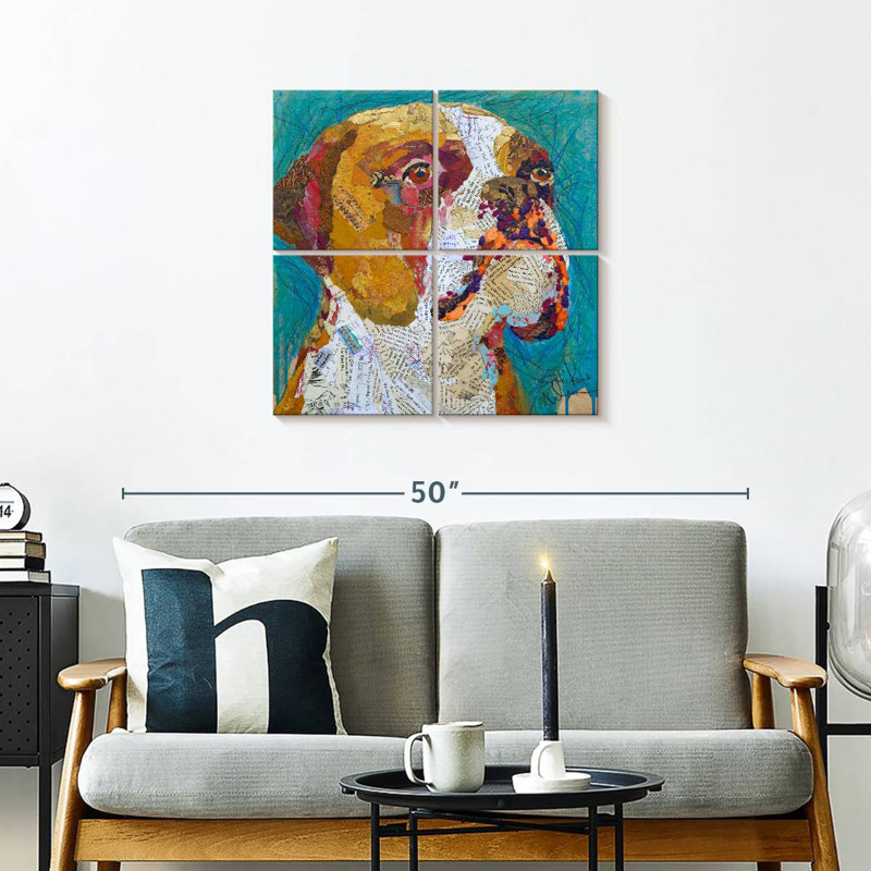 Brampt Beach Boxer, 26" H x 26" W