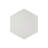 Honeycomb 9in.x10in. Hexagon Porcelain Tile-101546087