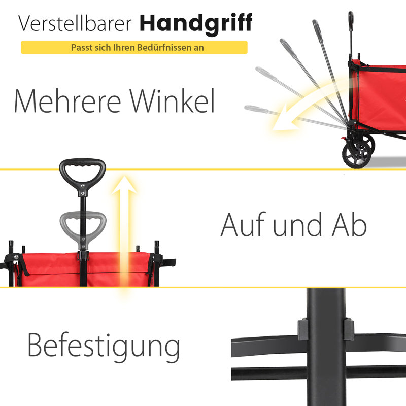 Hand Garden Carts, Red