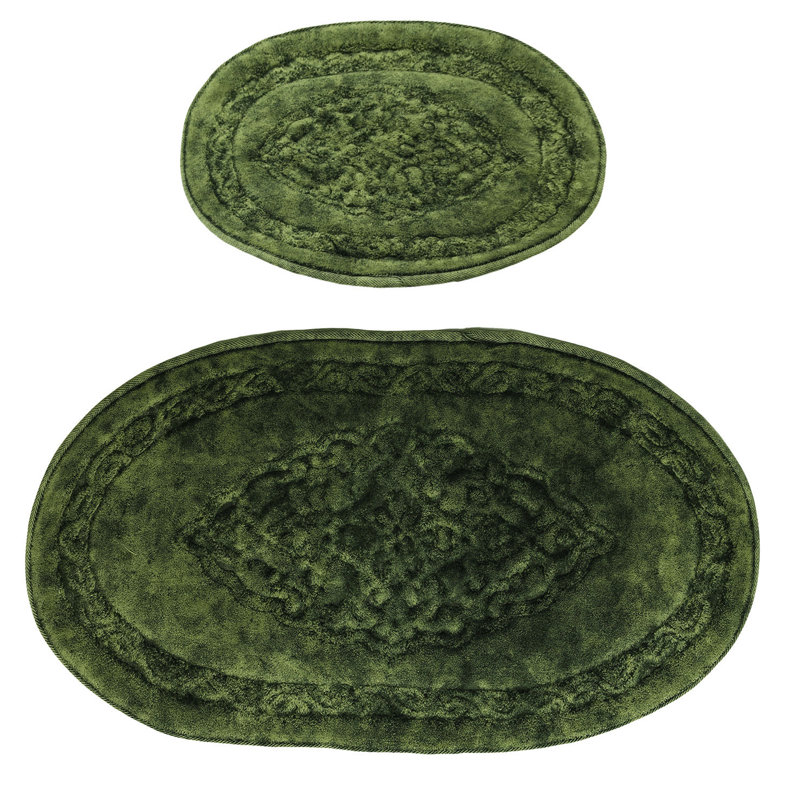 Alon Cotton Twill Non-Slip Bath Mat