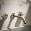 Components Wall-Mount Bathroom Sink Faucet Trim with Oyl Handles-972227539