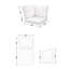 Coussins de chaise d'extérieur Sunbrella®-1912092748