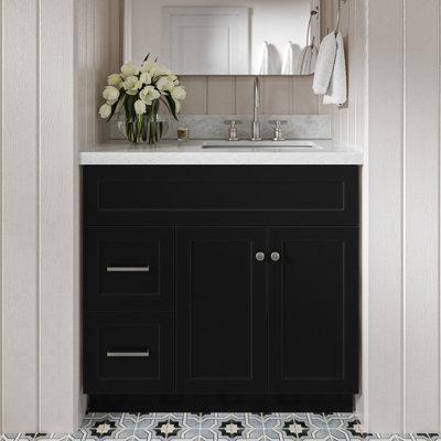 Ensemble de meuble-lavabo simple 37 po Hamlet