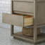 Oakman 30 In. Double Sink Carrara White Marble Countertop Bath Vanity In Grey Oak With Gold Faucets-1156881723