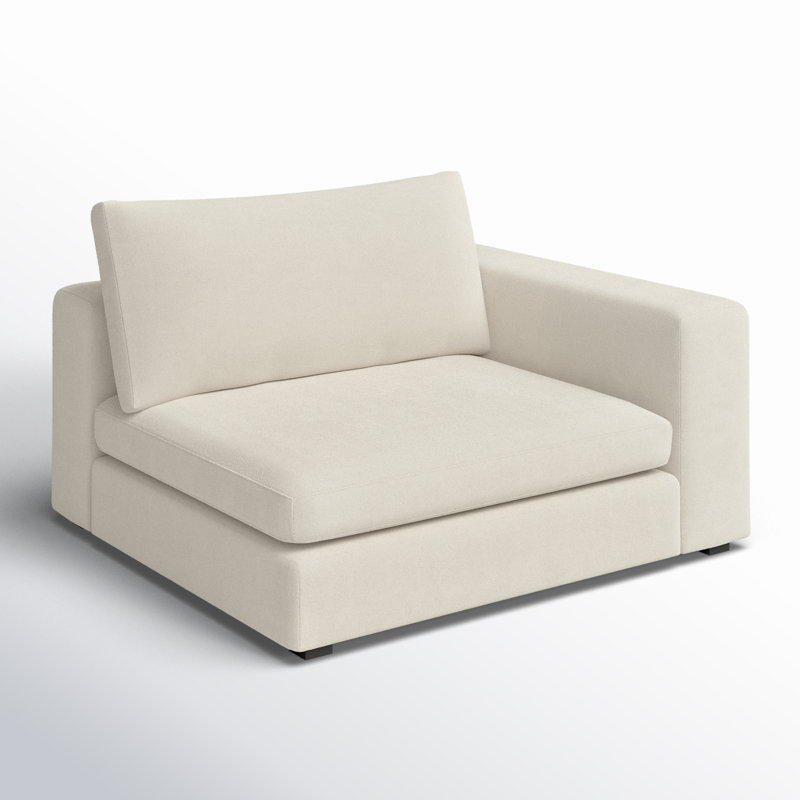 Fauteuil large 50 po Ojai, Chenille beige