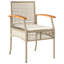Nyha Patio Dining Set with Square Table