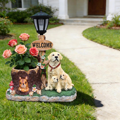 Statue de jardin Labrador