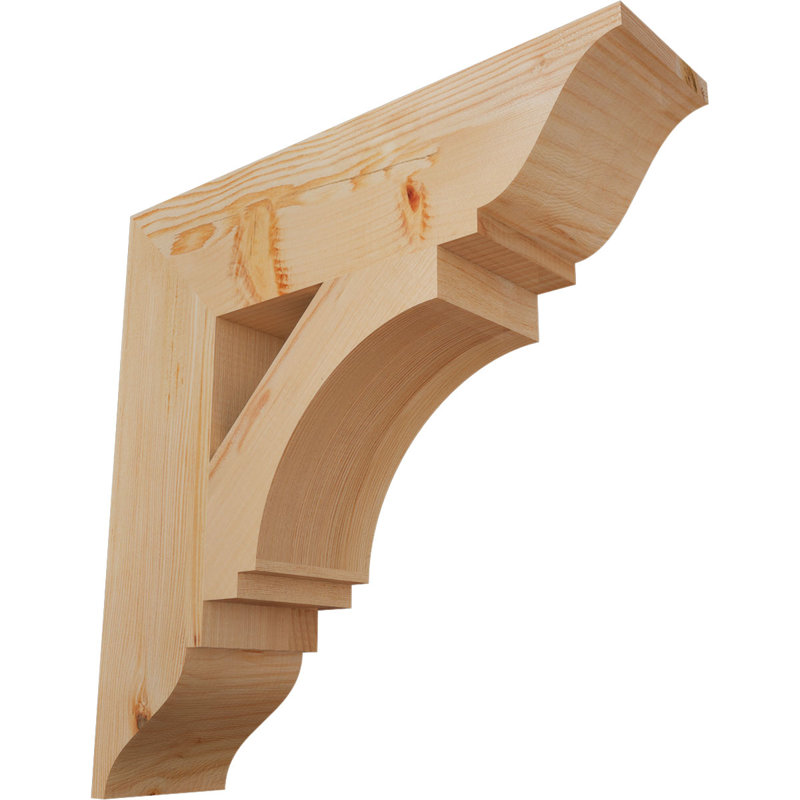 Support impérial traditionnel, H 22 po x l 5,5 po x P 22 po, Douglas (lisse)