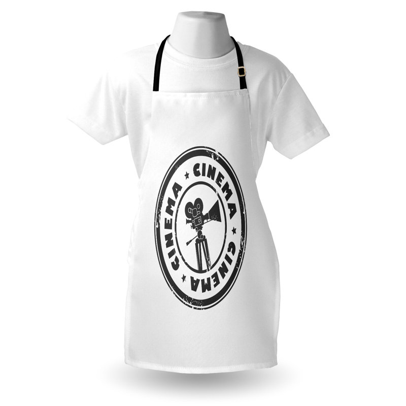 No Pattern Bib Apron