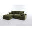 Canapé en L, canapé modulaire, canapé de style minimaliste, canapé rembourré-106403397