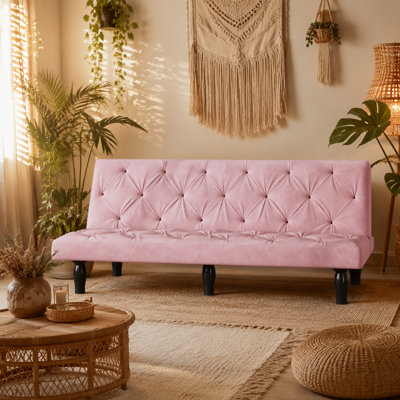 Convertible Sofa Bed with Sturdy Frame and Soft Filler for Comfortable Sleeping and Space-Saving Design, Perfect for Modern Living.