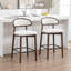 Tabouret de comptoir en bois massif-354948243