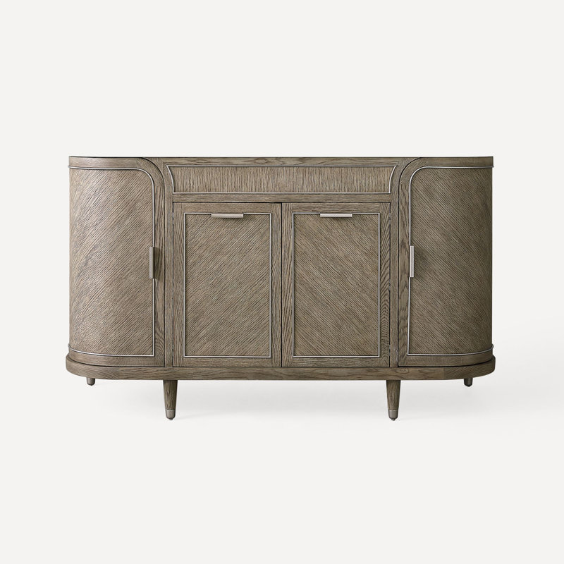 Rosebrook Vanity And Quartz Stone Vanity Top, White Zeus Extreme, Brushed Pewter, Gray Oak