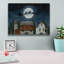 Toile épique Graffiti «Christmas Eve» par Tanya Nyp, 16 po x 12 po-590078269
