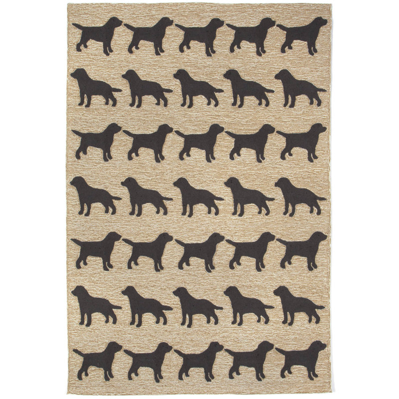 Nettles Water Resistant Kitchen Mat, Rectangle 5' x 7'6"