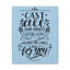 Cast All Your Anxiety 1 Peter 5:7 - Wrapped Canvas Print