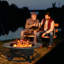 Table foyer au bois avec barbecue-1817629912