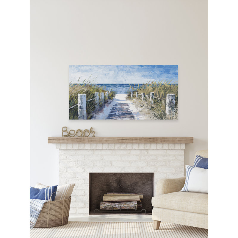 «Fine And Sandy», reproduction sur toile tendue, H 6 po x l 12 po x P 1,5 po