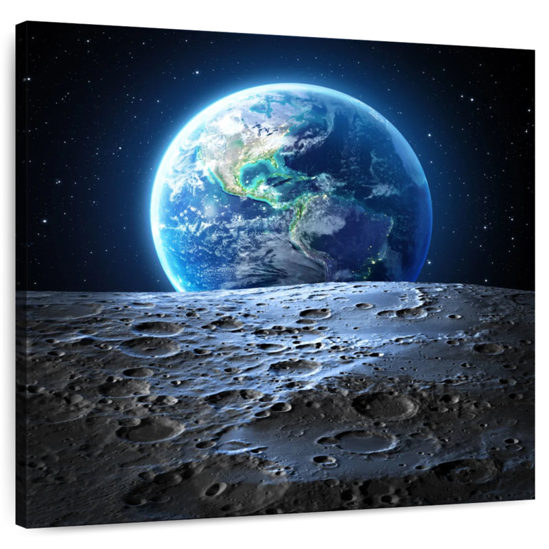 Oberle Earth From Moon