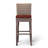 Azilyn Wicker Outdoor Patio Stool with Cushion-562442831-604419044-562442830