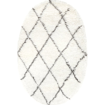 Marrakech Hand Made Ivory Area Rug