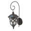 Mizelle Solar Powered Outdoor Wall Lantern Set of 2 with Integrated LED, Vintage Wall Mounted Light