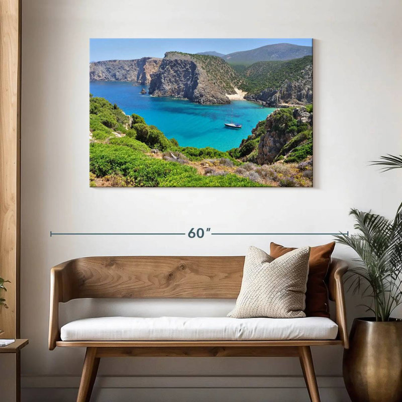 Gillard Sardinia, plage d'Alghero, H 30 po x l 45 po