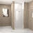 30"x 72" Bifold Shower Door with Tempered Glass and Film