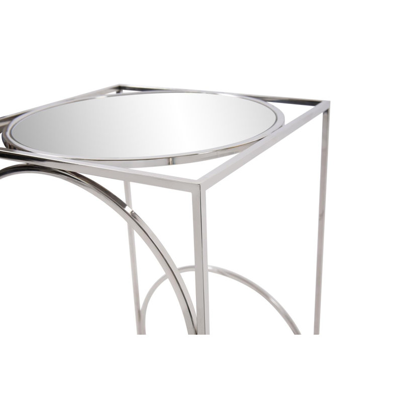 Glass Top End Table