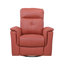 Fauteuil inclinable et pivotant en cuir-11409365