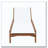 Outdoor Chaise Lounge Acacia Wood Durable Sturdy Frame-215142824