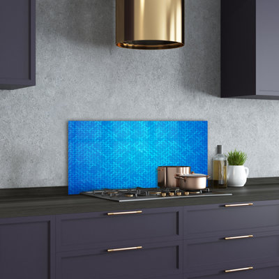 Bania 50cm W x 100cm L Glass Peel and Stick Panel