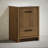 Virage 24" Freestanding Bathroom Vanity In Brown Oak With Sink Top-119665157-119665156-119665154