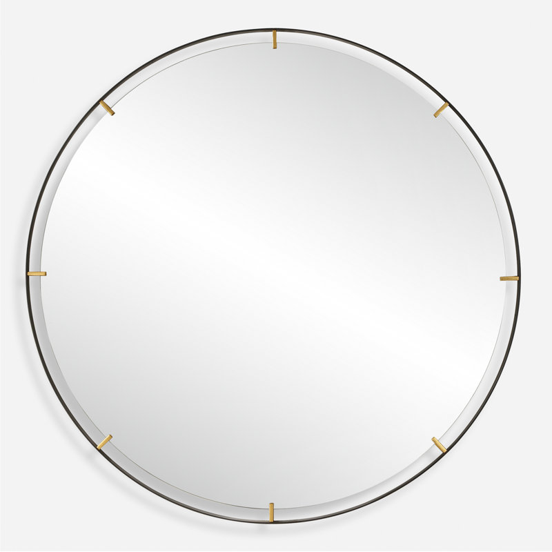 Everly Quinn Nesper Round Mirror