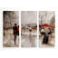 Riverwalk Charm - Ensemble de 3 reproductions d'images sur toiles-24621987
