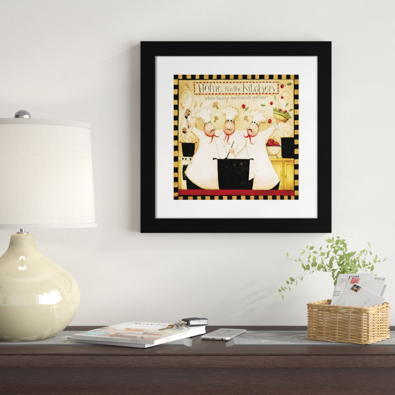 «Ove Home is in the Kitchen», impression encadrée