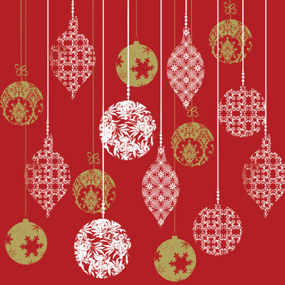 Ornaments - Wrapped Canvas Print