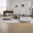 Compression Mahjong Sofa,Convertible Floor Sofa Bed,Diy Boneless Modular Sectional Sofa,No Assembly Required,Circle Fleece Fabric,Oversized 3 Seater With 3 Pillows,Light-Grey-61771210
