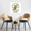 Raccoon Saloon Cheers Playful Retro Rustic Animal Forest, art mural-129478270