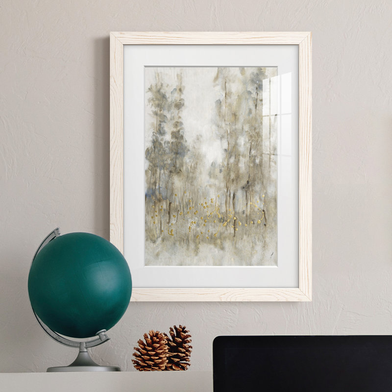 Thicket of Trees II matte encadrée de qualité supérieure - prête à être accrochée, H 37,5 po x l 27,5 po x P 1 po