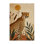 «Cheetah & Boho Plants», art mural sur toile par Roozbeh Bahramali